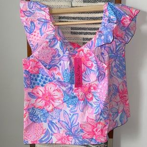 Lilly Pulitzer off the shoulder top